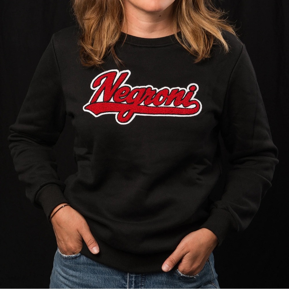 Black Negroni Sweatshirt for Women